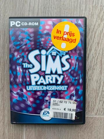 The Sims party uitbreidingspakket, Enlèvement ou Envoi, 1 joueur, Jeu de rôle (Role Playing Game), Comme neuf