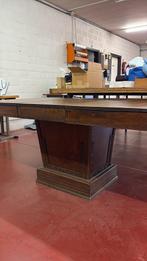 Gerestaureerde eiken art decotafel, Antiek en Kunst, Ophalen