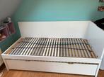 Cadre de lit avec sommier, Maison & Meubles, Chambre à coucher | Lits, 90 cm, Enlèvement, Utilisé, 200 cm