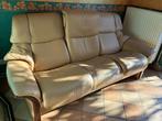 Canape cuir stressless, Ophalen, Gebruikt, Leer