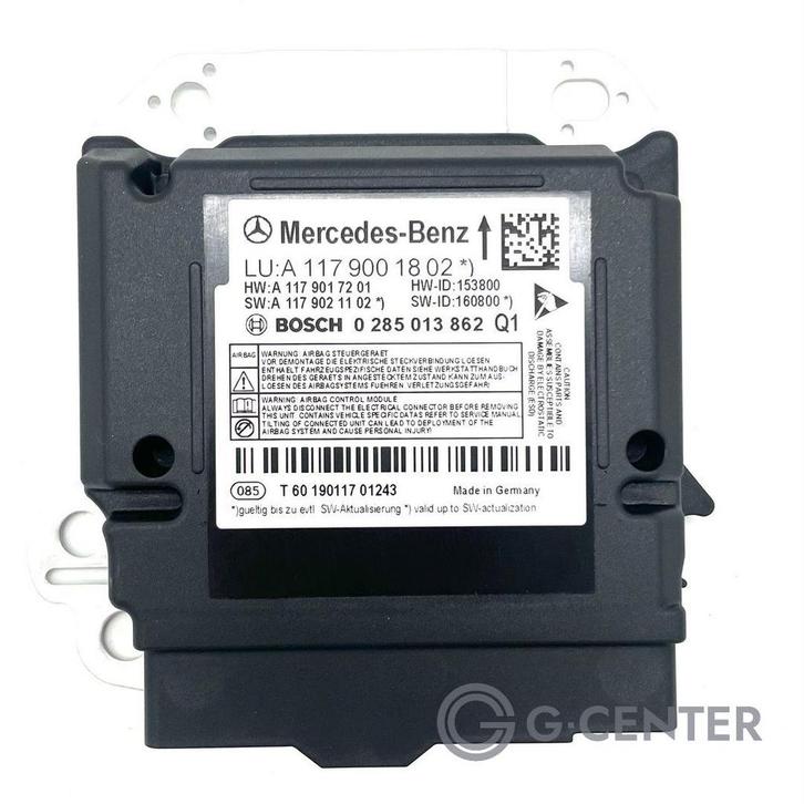 Mercedes-Benz Regeleenheid SRS A1179001802 NIEUW, Auto-onderdelen, Dashboard en Schakelaars, Mercedes-Benz, Nieuw, BOVAG lid, Ophalen of Verzenden