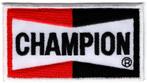 Champion stoffen opstrijk patch embleem #4, Verzenden