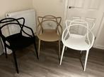 chaise neuf style kartell noir blanc beige plusieur en stock, Ophalen, Nieuw
