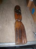 GROOT EIKEN GESCHULPTEERD BEELD, Antiek en Kunst, Ophalen