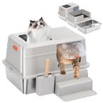 Nieuwe grote inox kattenbak., Dieren en Toebehoren, Ophalen, Nieuw, Open