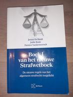 Boek I van het nieuwe Strafwetboek, Boeken, Studieboeken en Cursussen, Ophalen of Verzenden, Zo goed als nieuw, Hoger Onderwijs