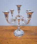 BMF verzilverde 5-armige kandelaar, Antiek en Kunst, Ophalen, Overige materialen