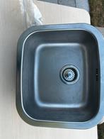 Lavabo in inox, Ophalen, Zo goed als nieuw, Inox
