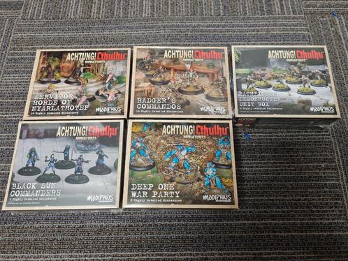 Modiphius Achtung! Cthulhu Miniature Game en Figuren, Hobby en Vrije tijd, Wargaming, Nieuw, Figuurtje(s), Ophalen of Verzenden