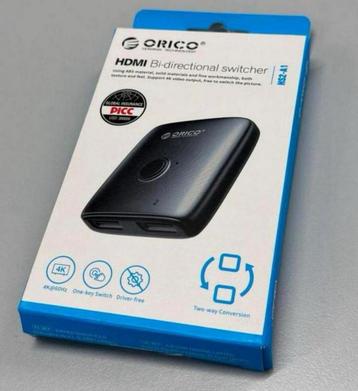 Répartiteur convertisseur HDMI ORICO bidirectionnel - 4K HD, Enlèvement ou Envoi, Neuf