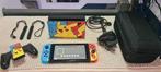 Nintendo Switch Custom Pokémon-console + hoesje en garantie, Verzenden, Zo goed als nieuw