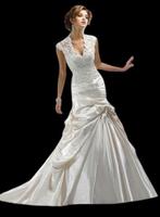 sale Fit & flare trouwjurk maat 34, 36, Enlèvement ou Envoi, Neuf, Autres couleurs, Robe de mariée