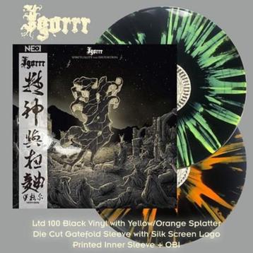 IGORRR - Spirituality And Distortion (Yellow splatter + Oran