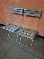 2 tuinstoeltjes, Tuin en Terras, Ophalen