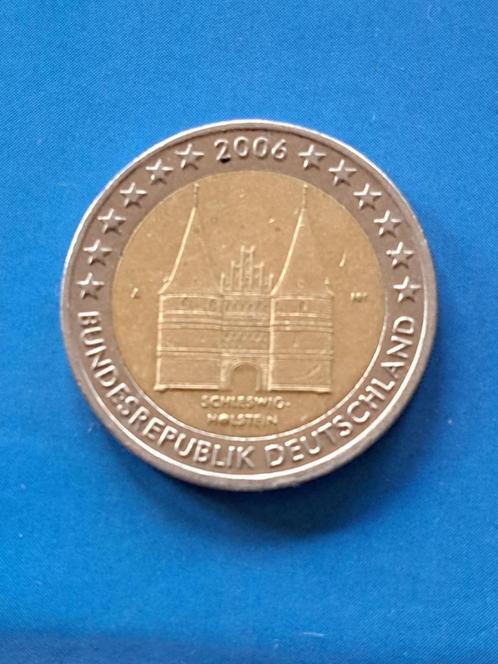 2006 A Duitsland 2 euro Holstentor Berlin, Postzegels en Munten, Munten | Europa | Euromunten, Losse munt, 2 euro, Duitsland, Verzenden