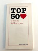 Boek Top 50 intiemste liefdesverzen! Marc Pairon, Boeken, Gedichten en Poëzie, Ophalen of Verzenden, Nieuw, Marc Pairon