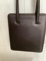 Schoudertas bruin als Nieuw, voering daim. Zeer zacht leer., Ophalen of Verzenden, Nieuw, Handtas