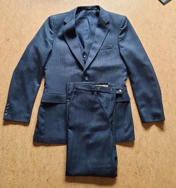3 delig heren kostuum - maat 48 - blauw  beschikbaar voor biedingen