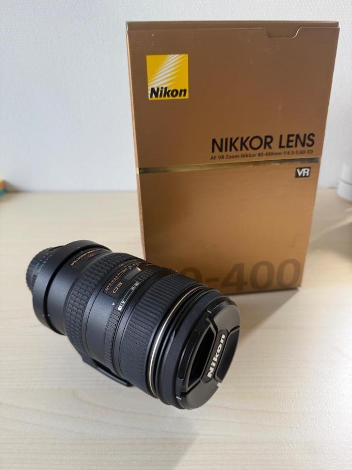 Nikon AF Zoom Nikkor 80-400mm 1:4,5-5,6D ED VR, Audio, Tv en Foto, Foto | Lenzen en Objectieven, Nieuw, Telelens, Zoom, Ophalen