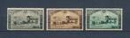 België OBP nr. 407-409 Postkoets. Lezen aub!, Postzegels en Munten, Postzegels | Europa | België, Ophalen of Verzenden, Orginele gom