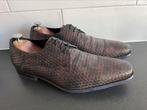 Floris van Bommel herenschoenen maat 9 / 43 H als nieuw, Kleding | Heren, Schoenen, Bruin, Floris van Bommel, Ophalen of Verzenden