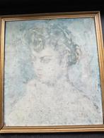 olieverfschilderij op paneel 40x45, Antiek en Kunst, Ophalen