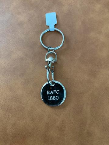 Winkelkar jeton met inscriptie beschikbaar voor biedingen