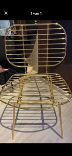 Goude designstozl, Huis en Inrichting, Stoelen, Ophalen, Zo goed als nieuw