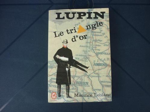Livre Poche - Arsène Lupin - Le triangle d'or - Leblanc, Boeken, Detectives, Gelezen, Ophalen of Verzenden