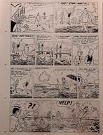 POM - originele pagina PIET PIENTER en BERT BIBBER - uit alb, Ophalen of Verzenden