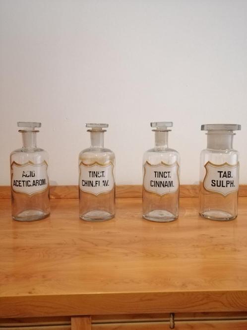 Potten voor apotheken, Antiek en Kunst, Antiek | Glaswerk en Kristal, Ophalen of Verzenden