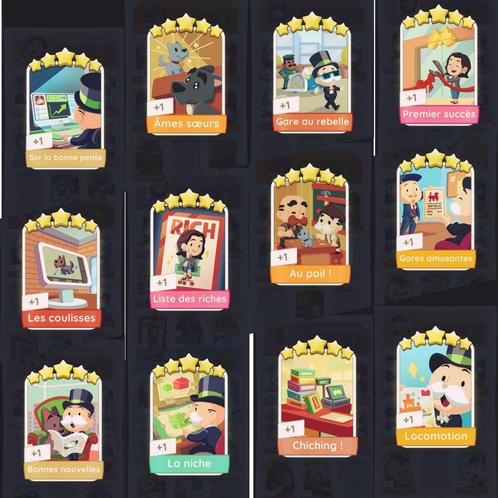 Monopoly Go - Lot de 5 cartes au choix  EXCLUSIF, Collections, Cartes à jouer, Jokers & Jeux des sept familles, Neuf, Carte(s) à jouer
