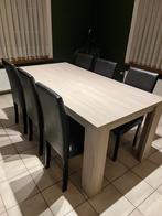Tafel + 6 stoelen 180x90, Ophalen