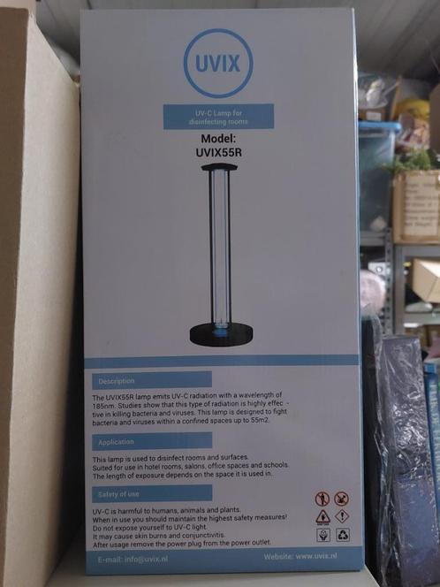 Nieuwe UV-C desinfectielamp – model UVIX55R, Elektronische apparatuur, Luchtbehandelingsapparatuur, Nieuw, Luchtreiniger, Ophalen
