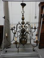 Imposant Lustre Hollandais double étage 12 lampes, Enlèvement, Utilisé, Métal, Hollandais