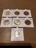 set Italiaanse zilveren munten, Munten, Ophalen