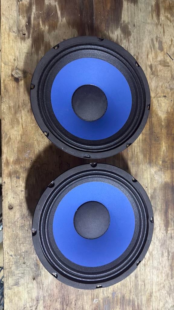 2x 10 inch woofers. 150w, 16 ohm. Nog nooit gebruikt!, Ophalen of Verzenden, Zo goed als nieuw