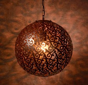 Hanglamp metaal roest bruin - Lucide beschikbaar voor biedingen
