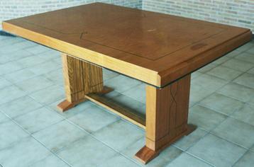 De Coene Tafel, mod. PAUL, j'40, Art Deco, Decoene Kortrijk beschikbaar voor biedingen