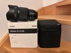 Sigma 85mm art F 1.4 dg (canon), Enlèvement, Comme neuf