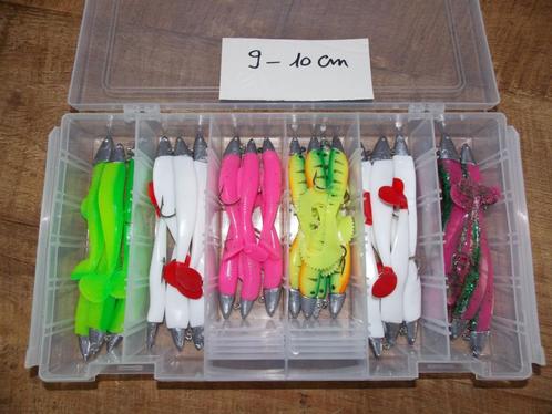 Box Zeebaars shads op loodkop, Watersport en Boten, Hengelsport | Zeevissen, Nieuw, Complete set, Ophalen of Verzenden