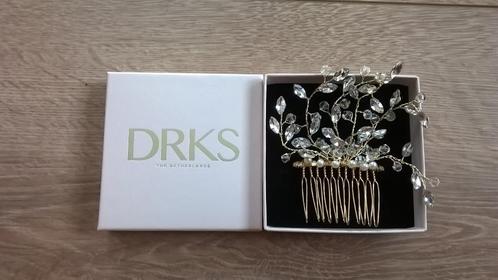 Haarkam bruid met steentjes en pareltjes, Kleding | Dames, Trouwkleding en Trouwaccessoires, Nieuw, Accessoires, Wit, Ophalen of Verzenden