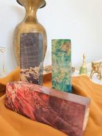 Gestabiliseerd houtblok #3 (Karelische berk, Cactus Juice), Vvknyazev84@gmail.com, Nieuw, VKnyazev, Ophalen of Verzenden