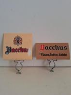 2 tapruiters Bacchus brouwerij vanhonsebrouck Ingelmunster, Verzamelen, Biermerken, Ophalen of Verzenden, Zo goed als nieuw