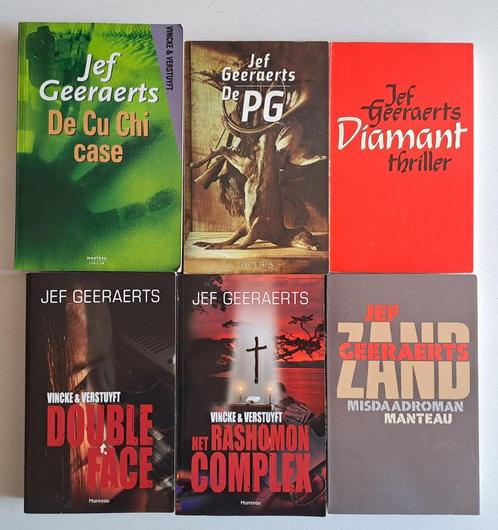 Boeken Jef Geeraerts, Livres, Thrillers, Utilisé, Enlèvement ou Envoi