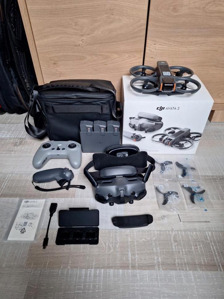 DJI Avata 2 complete set, TV, Hi-fi & Vidéo, Drones, Enlèvement