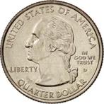 USA Quarter Dollar "Wyoming" 2007, Postzegels en Munten, Ophalen of Verzenden, Losse munt, Noord-Amerika