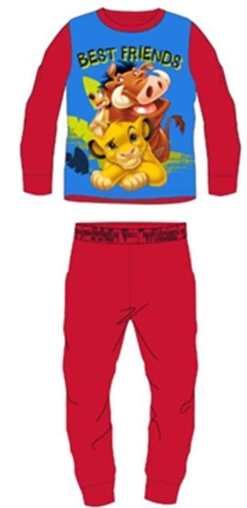Lion King Fleece Pyjama Rood - Maat 116 - Disney, Kinderen en Baby's, Kinderkleding | Maat 116, Nieuw, Jongen of Meisje, Nacht- of Onderkleding