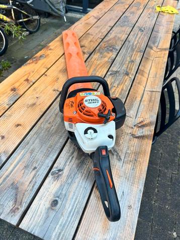 Stihl HS82R, Tuin en Terras, Ophalen, Zo goed als nieuw, Benzine, Stihl