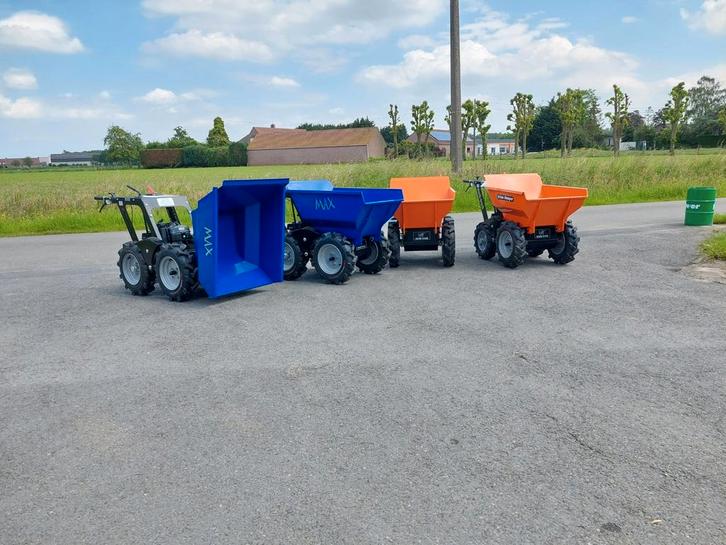 Dumper Muck truck - 4x4 - profesionele uitvoering STOCKDEAL, Zakelijke goederen, Machines en Bouw | Kranen en Graafmachines, Dumper